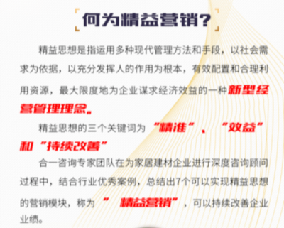 7S精益營銷開啟，合一咨詢助力家居建材行業(yè)升級(jí)